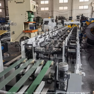Automatic Double-Fold Shelf Panel Roll Forming Machine