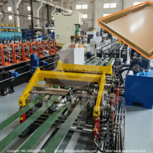 Automatic Double-Fold Shelf Panel Roll Forming Machine (5)