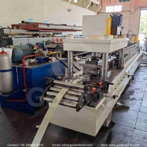 Cabinet DIN Rail Roll Forming Machine With Stacker (1)