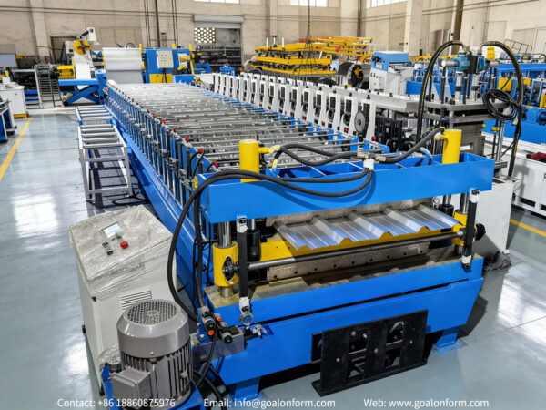 Roll forming machine