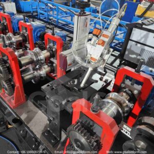 Electrical Cabinet Frame Roll Forming Machine (3)