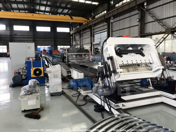 grain silo panel making machine