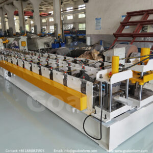 Half Roud Gutter+Universal Ridge Cap Roll Forming Machine (1)