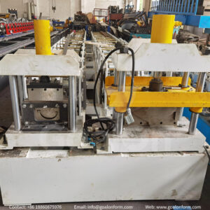 Half Roud Gutter+Universal Ridge Cap Roll Forming Machine (2)