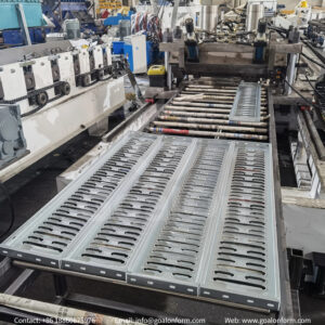 rack shelf panel roll forming machine