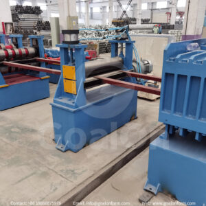 High Speed 3 Wave Highway Guardrail Barrier Roll Forming Machine (4)