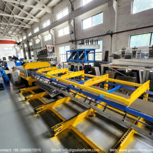 High-Speed Efficient Auto Stacker Metal Bond Roof Tile Roll Forming Machine Hydraulic Punch & Cut (1)