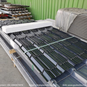 High-Speed Long Span Corrugated Roof Tile Roll Forming Machine Flying Hydraulic Cut Efficient (1)
