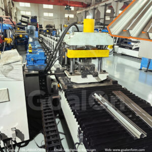 rack cross bracing roll forming machine