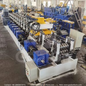 Highway Guardrail Post & SPacer Block Roll Forming Machine (3)
