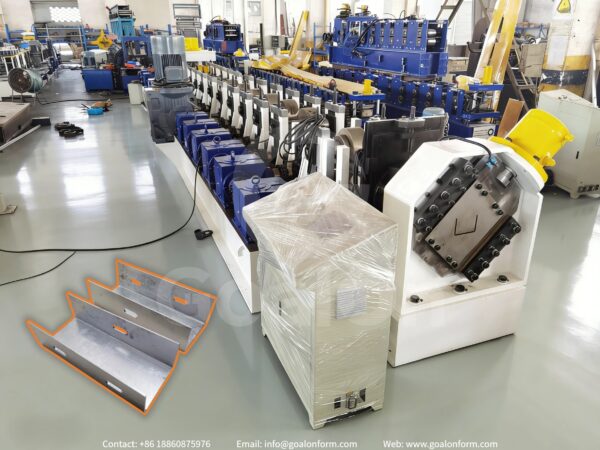 Highway Guardrail Post & SPacer Block Roll Forming Machine (4)