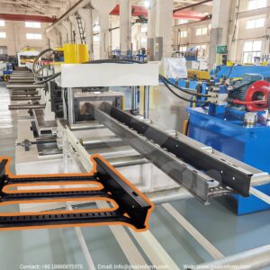 Hydraulic Punch Cable Ladder Roll Forming Machine (4)