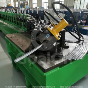 Roll Bending Edge Frame U-channel Rail Roll Forming Machine (3)