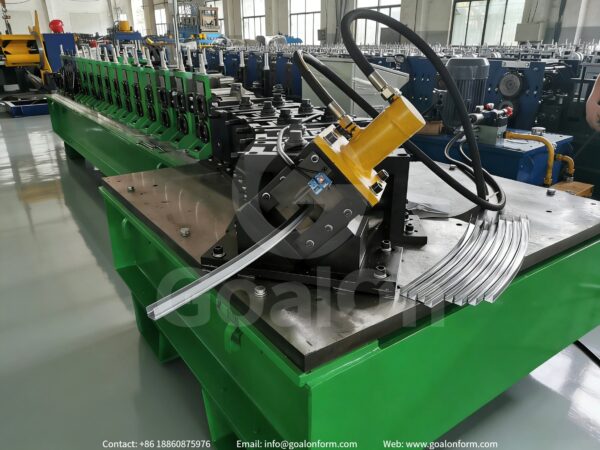 Roll Bending Edge Frame U-channel Rail Roll Forming Machine (3)