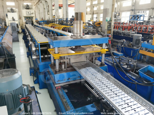 Size-change Cable Tray Roll Forming Machine (5)