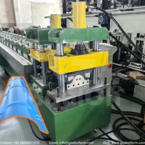 Half Round Ridge Cap Roll Forming Machine