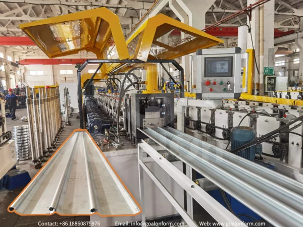 rolling shutter slat roll forming machine