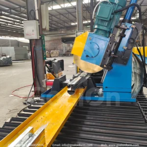 wire mesh fence post making machine