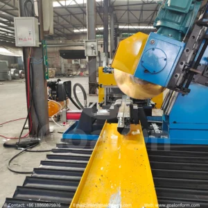 wire mesh fence post making machine