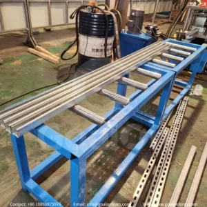 strut channel roll forming machine