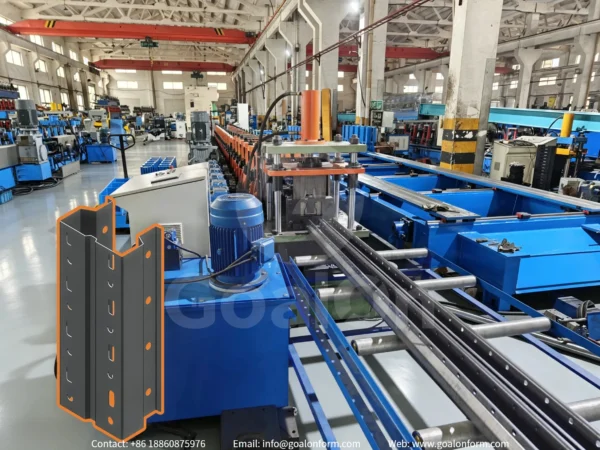 rack upright roll forming machine