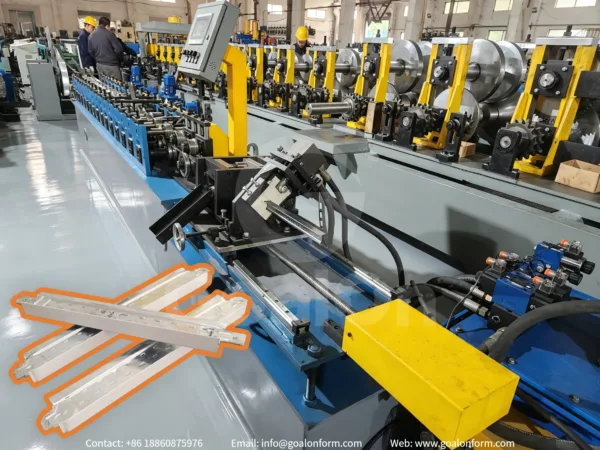 automatic ceiling t bar roll forming production line