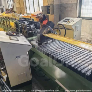 High-Speed Metal Stud Roll Forming Machine With Punching Unit