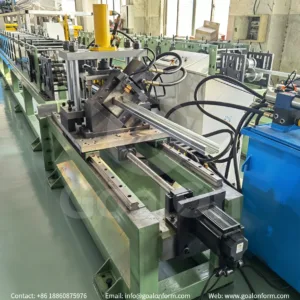 High-Speed Metal Stud Roll Forming Machine With Punching Unit