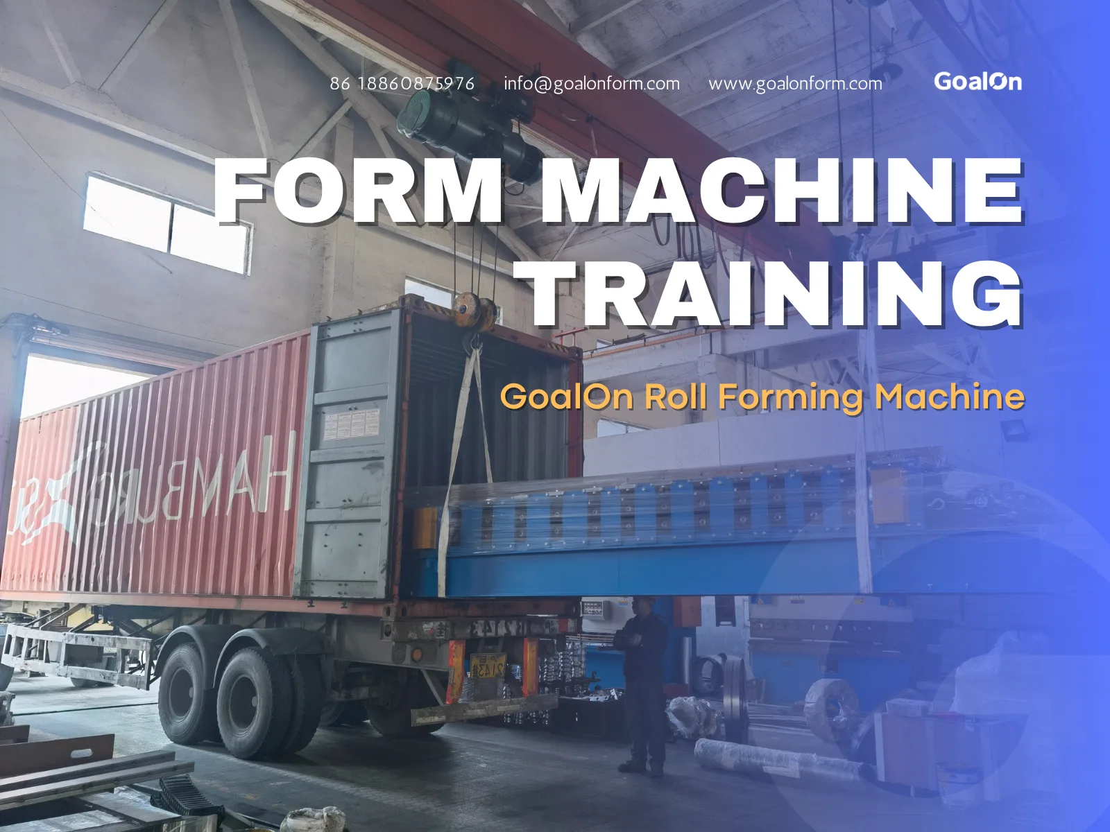 how to operate a roll forming machine
