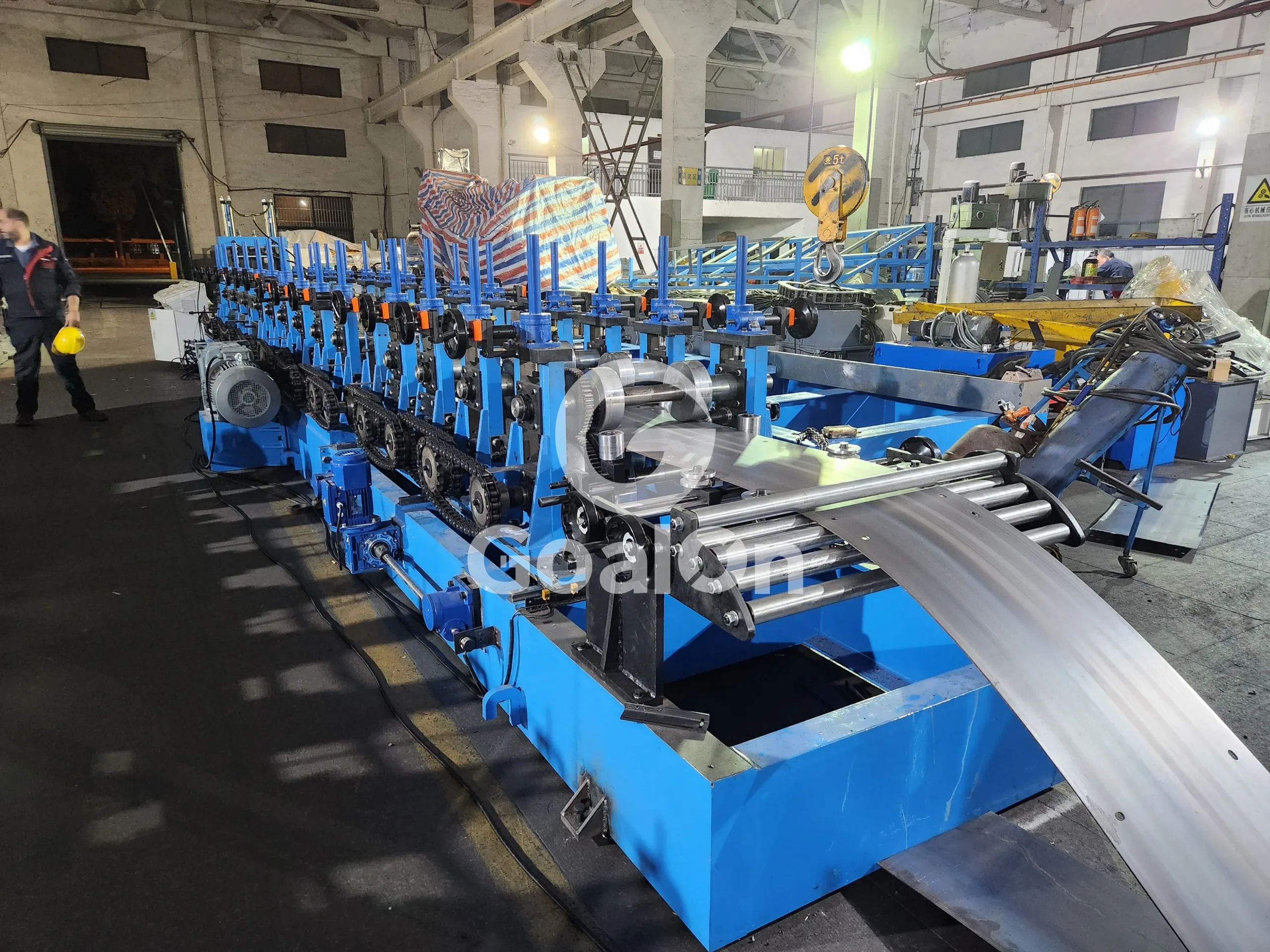 c purlin roll forming machine