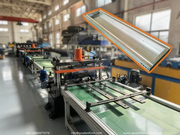 Closed Shelf Panel Roll Forming Production Line
