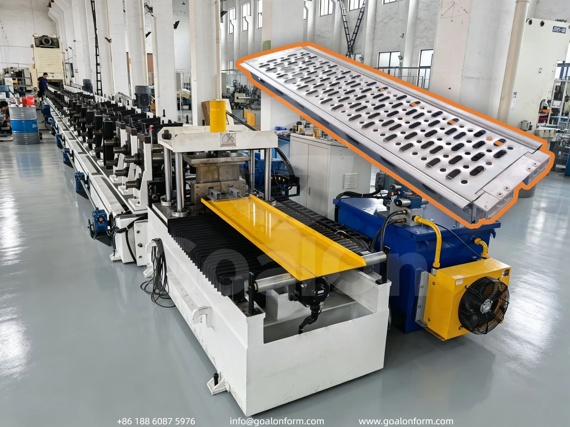European-Style Steel Scaffold Roll Forming Machine