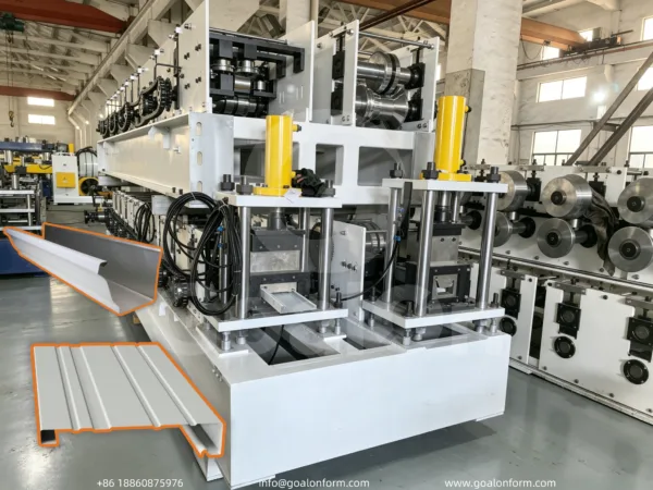 Gutter And Fascia 2-In-1 Roll Forming Machine