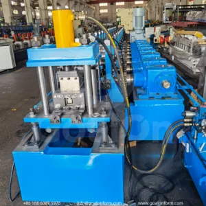 Heavy-Duty Strut Channel Roll Forming Machine with Punch Press (2)