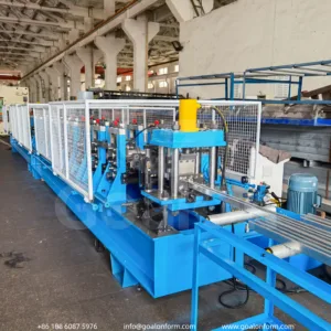 Heavy-Duty Strut Channel Roll Forming Machine with Punch Press (4)