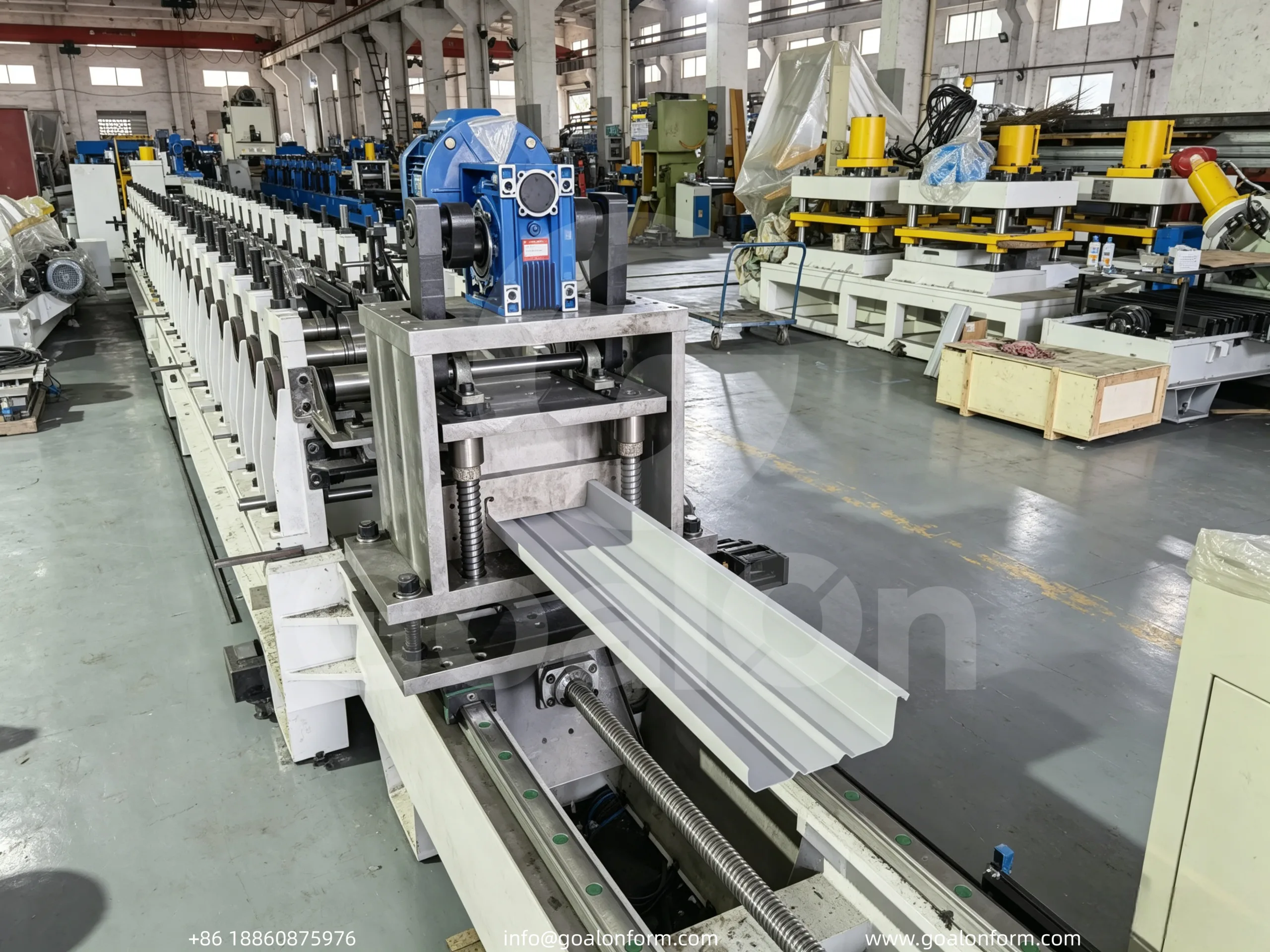 High Speed Standing Seam Roll Forming Machine