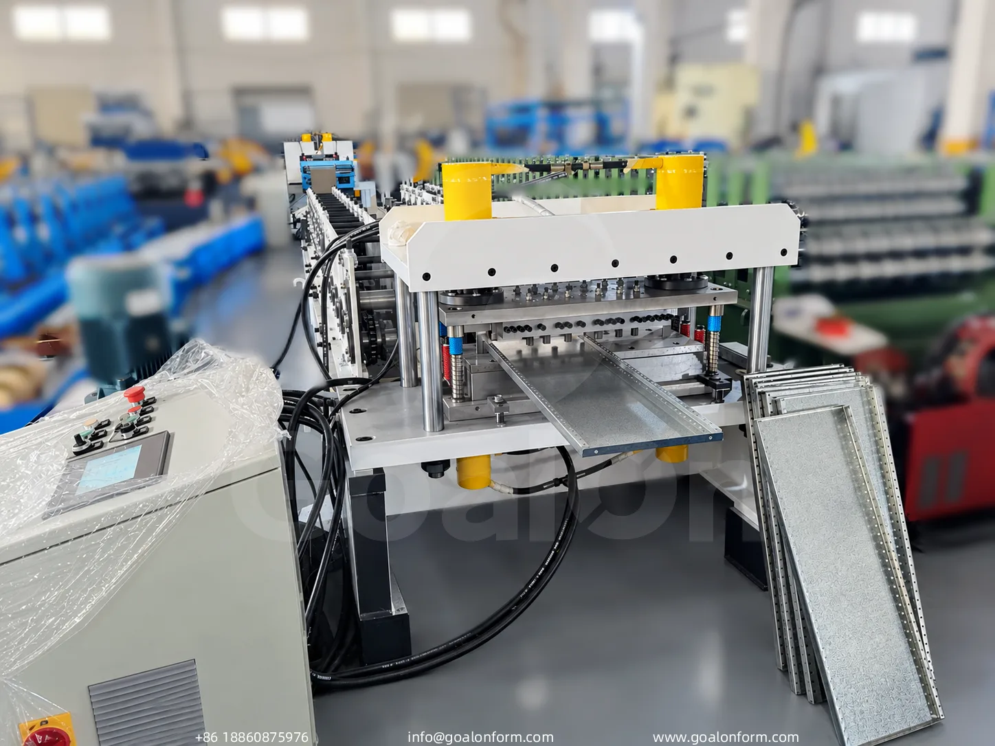 Longspan Shelf Panel Roll Forming Production Line