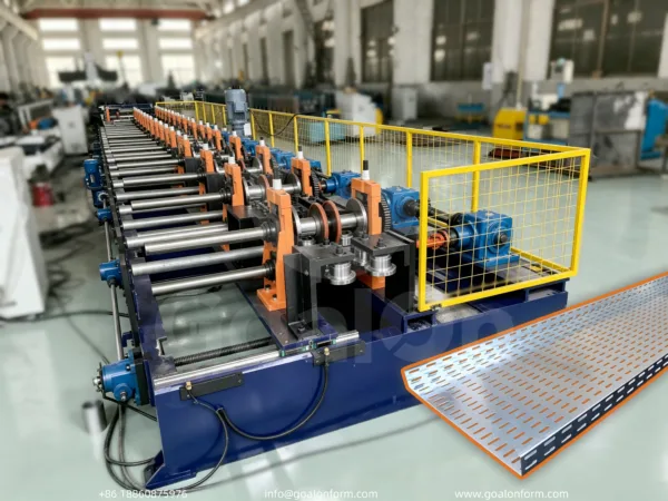 Pre-Perforated Cable Tray Roll Forming Production Line1