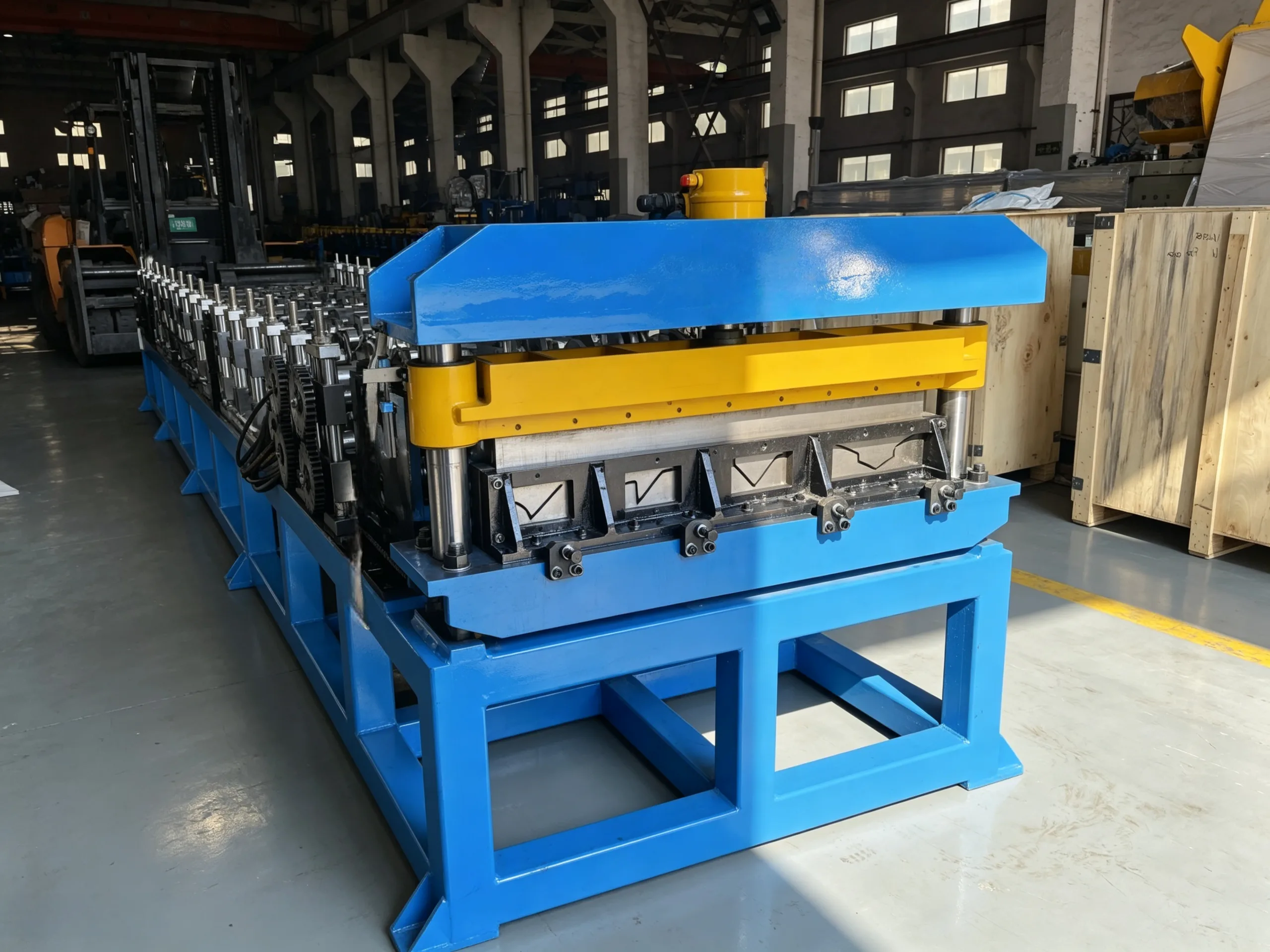 Roofing Siding Trim 4-In-1 Roll Forming Machine