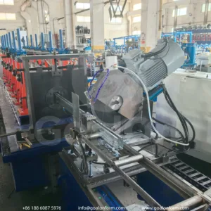 Saw-Cut Strut Channel Roll Forming Machine with Auto Stacker (4)