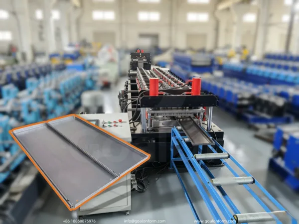 Self Lock Shelf Panel Roll Forming Production Line