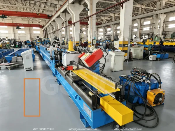 Angle-Saw-Cut Square Tube Roll Forming Machine