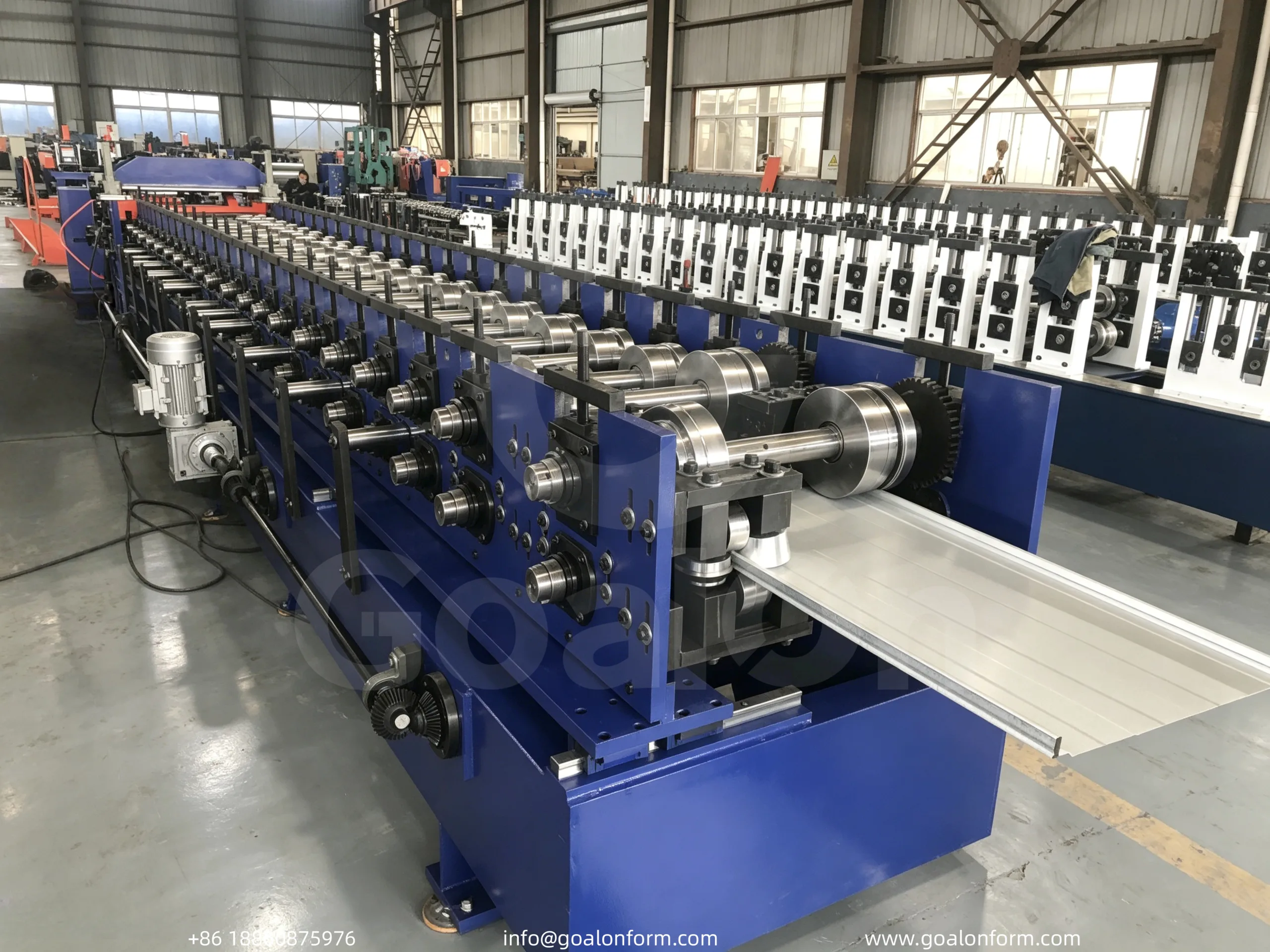 Multi Dimension Pre-cut Standing Seam Roll Forming Machine